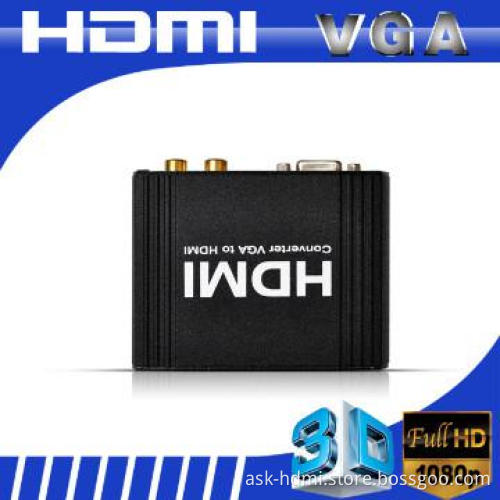 vga + audio to HDMI converter